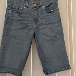 Levi's Blue Women's Bermuda Shorts Sz 25
